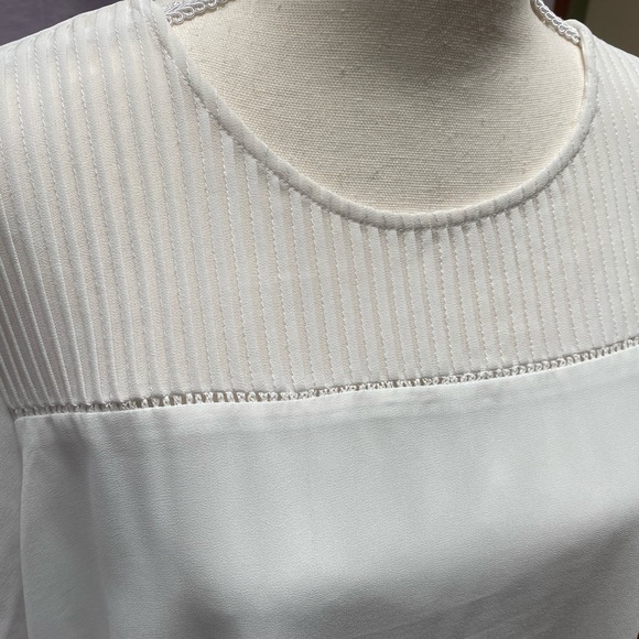 Cream S/S blouse - Picture 2 of 6